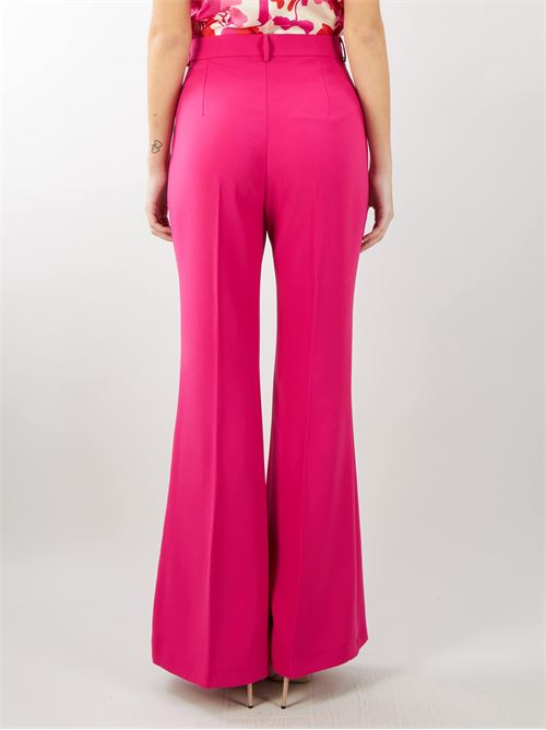 Flared trousers in envers satin Penny Black PENNY BLACK |  | POLLINE2